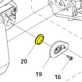 Husqvarna Gyűrű Husqvarna 135R, 535RXT fűkaszához 