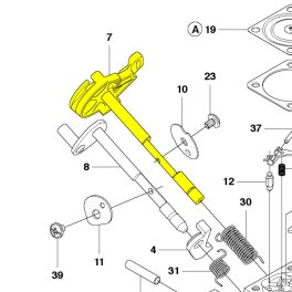 Husqvarna Tengely Husqvarna 555RXT fűkaszához 