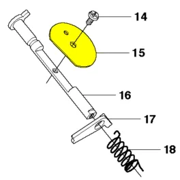 Husqvarna Fojtószelep - 346 XP®, 353 láncfűrészhez 