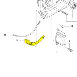 Husqvarna Kábeltartó Husqvarna 555RXT fűkaszához 