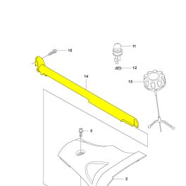 Husqvarna Kábelvédő Husqvarna 555RXT fűkaszához