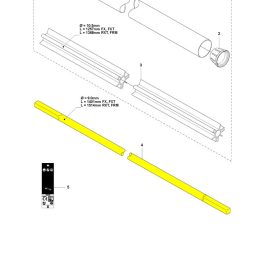Husqvarna Tengely Husqvarna 555RXT fűkaszához 