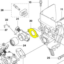 Husqvarna Tömítés Husqvarna 555RXT fűkaszához 