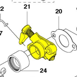 Husqvarna Szelepház Husqvarna 555RXT fűkaszához 