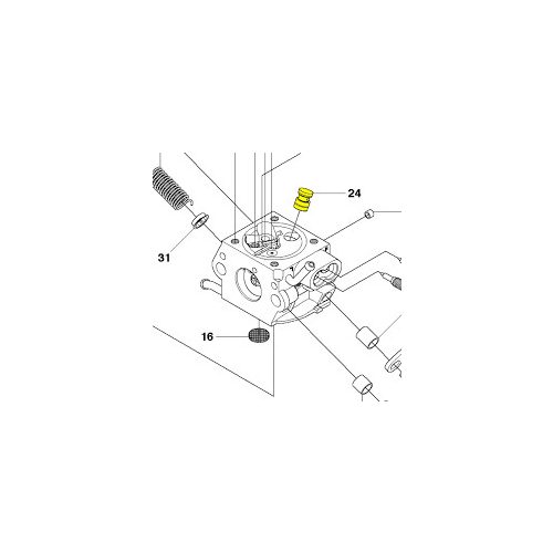 Husqvarna Főfúvóka Husqvarna 445 Mark II, 450 láncfűrészhez