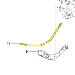 Husqvarna Gázbowden kpl. Husqvarna 555RXT fűkaszához 