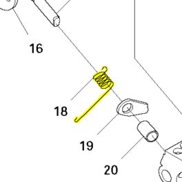 Husqvarna Rugó Husqvarna 135R, 535RX, 535RXT fűkaszához 