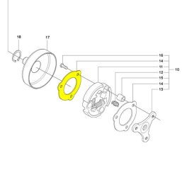 Husqvarna Kuplung Alátét Husqvarna 555RX fűkaszához 
