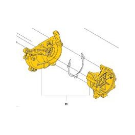 Husqvarna Forgattyúsház Husqvarna 555RXT fűkaszához 
