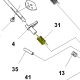 Husqvarna Rugó Husqvarna 345FR, 545FR, 545RX, 555RXT fűkaszához 