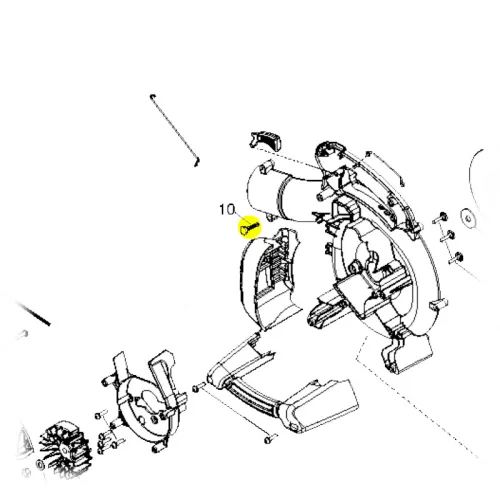 Husqvarna Csavar Husqvarna 125BVx Lombfúvóhoz