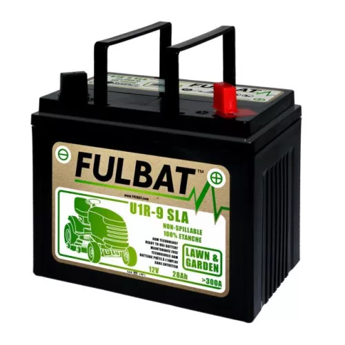 Akkumulátor Fulbat  zárt ólomsavas, u1r-9 sla, agm, 12v, 28 ah, fogantyúval, -+ polaritás