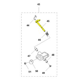   Husqvarna Tengely kpl. Husqvarna 345FR, 545FR, 545RX fűkaszához 