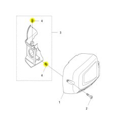 Husqvarna Menetes Elem Husqvarna 122HD60 Sövénynyíróhoz 