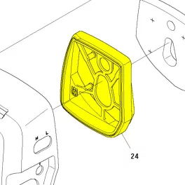 Husqvarna Szűrőház Husqvarna 135R fűkaszához 