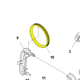   Husqvarna Tömítőgyűrű Husqvarna 345FR, 545FR, 545RX fűkaszához 