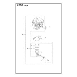 Husqvarna Henger kpl. Husqvarna 545RXT fűkaszához 