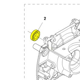   Husqvarna Főtengely szimeringHusqvarna 345FR, 545FR, 545RX fűkaszához 