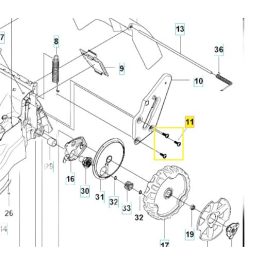   Husqvarna Csavar LC 247, LC 247S, LC 347V, LC 347VE fűnyíróhoz