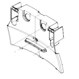 Husqvarna dokkoló burkolat 430X, 450X Robotfűnyíróhoz