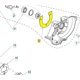 Husqvarna Tömítés Husqvarna 129R fűkaszához 