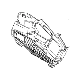 Husqvarna Burkolat Husqvarna 120iB, 325iB Lombfúvóhoz 