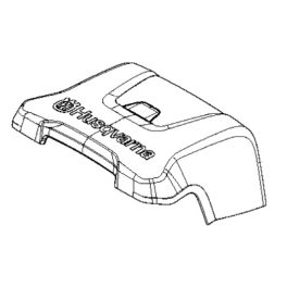   Husqvarna Dokkoló fedél 305 Mark II, 310 Mark II, 315 Mark II, 310, 315, 315X, 405X, 415X Robotfűnyíróhoz