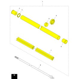 Husqvarna Cső kpl. Husqvarna 345FR, 545FR fűkaszához 
