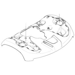 Husqvarna komplett burkolat 435X AWD Robotfűnyíróhoz