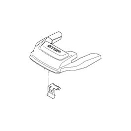   Husqvarna stop gomb 305 Mark II, 310 Mark II, 315 Mark II Robotfűnyíróhoz