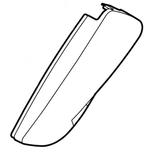 Stihl Készülékház-fél RM 4.0 R, RM 4 RT, RM 443.1, RM 448 T, RM 448 TX, RM 448.1 TX Fűnyíróhoz