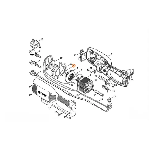 Stihl Mágnes FSE 81 Fűkaszához