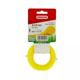 Damil 2.0mm kerek Oregon  15m sárga akasztóval