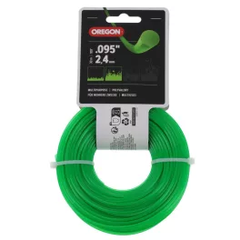 Damil 2.4mm kerek Oregon  30 m zöld akasztóval