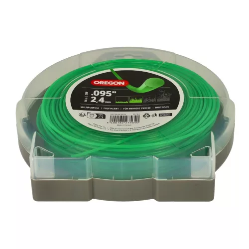 Damil 2.4mm kerek Oregon  88 m, zöld