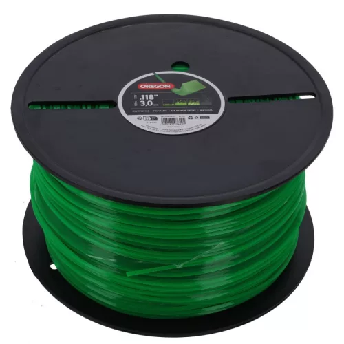 Damil 3.0mm szögletes Oregon  529 m, 5 kg, zöld