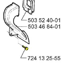 Husqvarna Csavar - 395XP láncfűrészhez 