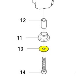   Husqvarna Alátét Husqvarna 122HD60, 322HD60 , 522HD60X sövényvágóhoz 