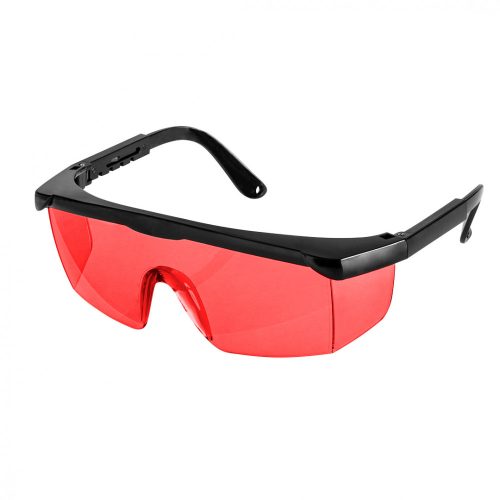 NEO Lézer szemüveg, szintezőhöz, piros
