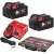 Milwaukee 2 x M18 B5 + 1 x M12-18 FC + 1 x PACKOUT™ vékony rendszerező