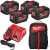 Milwaukee 4 x M18 HB12 + 1 x M12-18 FC + 1 x alacsony profilú hátizsák
