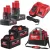 Milwaukee 2 x M12 B6 + 2 x M18 HB8 + 1 x M12-18 FC + 1 x PACKOUT™ zárt szerszámtáska, 50 cm