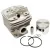 Hengerszett WITH VALVE - Stihl MS 340 - 360 - 034 - 036 48 mm