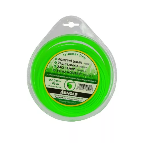 Damil 2.0mm kerek 63 méter kínai