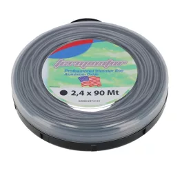 Damil 2.4mm kerek   90 méter alu olasz