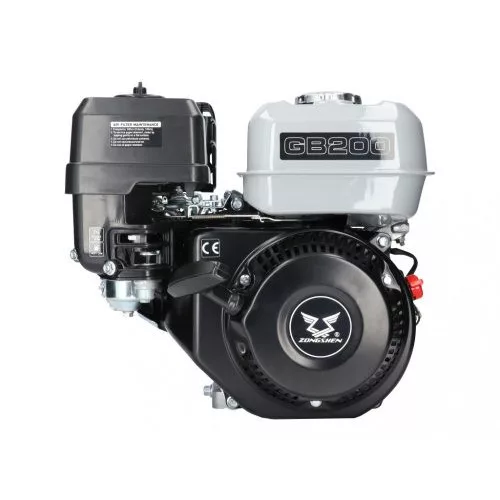 Zongshen motor vízszintes tengelyű GB200 196 cm3, 4.1 kw, benzines, 20 x 50mm