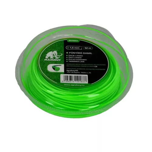 Damil 1.6mm kerek 92 méter MAMMUT bliszteres