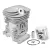 Hengerszett 2-MIX új kivitel 38 mm 10 mm-es csapszeg - Stihl MS 180 - MS180 - MS180C 38 mm