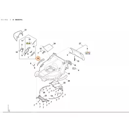   Stihl Védőléc RM 443.3, RM 443.3 T, RM 443.3 V Fűnyíróhoz