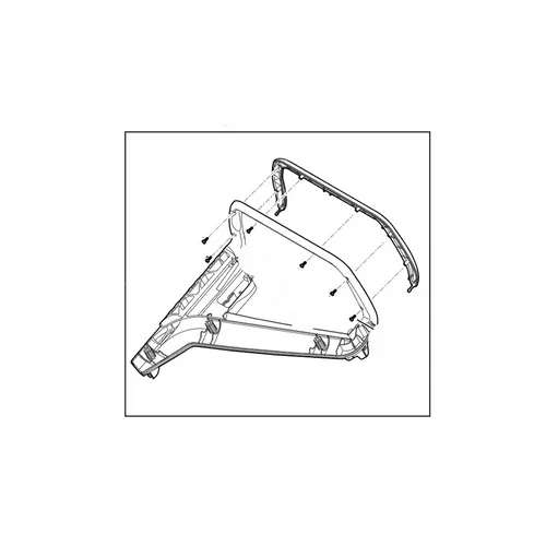 Stihl Kormány, felső rész RM 443.3, RM 443.3 T, RM 443.3 V, RM 448.3 T, RM 448.3 V, RM 453.3 T, RM 453.3 V Fűnyíróhoz